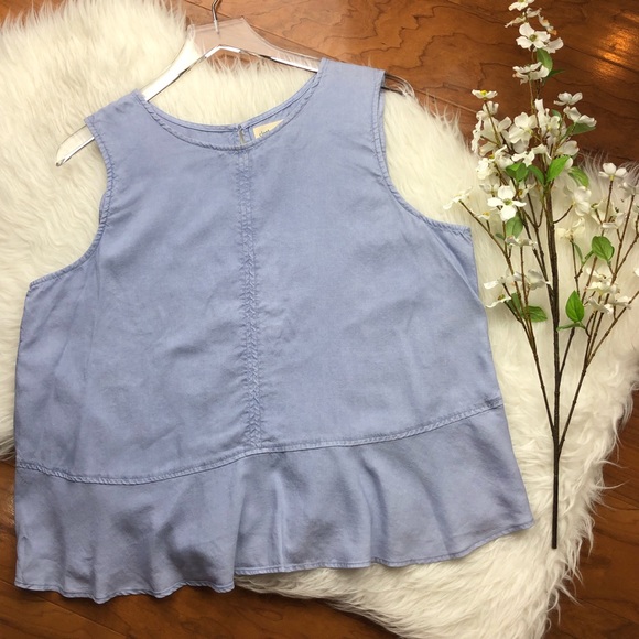 cloth & stone Tops - Anthropologie | Cloth & Stone Slit Top